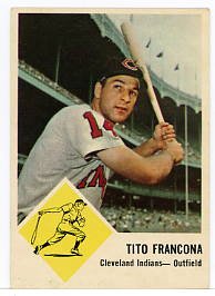 Tito Francona 1963 Fleer #12