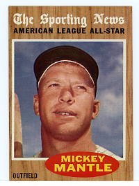 Mickey Mantle All-Star 1962 Topps #471