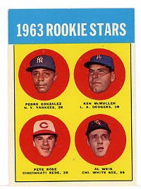 Pete Rose 1963 Topps #537 RC