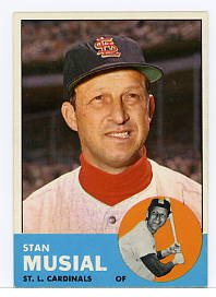 Stan Musial 1963 Topps #250