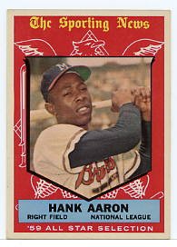 Hank Aaron All Star 1959 Topps #561