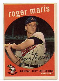 Roger Maris 1959 Topps #202