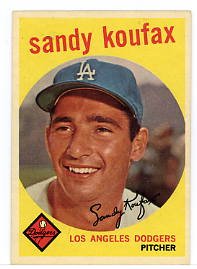 Sandy Koufax 1959 Topps #163