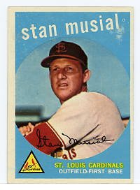 Stan Musial 1959 Topps #150