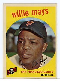 Willie Mays 1959 Topps #50