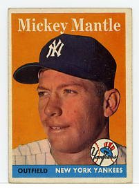 Mickey Mantle 1958 Topps #150