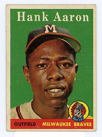 Hank Aaron 1958 Topps #30