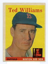 Ted Williams 1958 Topps #1