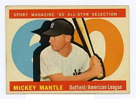 Mickey MantleAS 1960 Topps #563