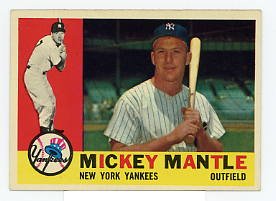 Mickey Mantle 1960 Topps #350