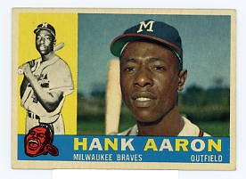 Hank Aaron 1960 Topps #300