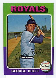 George Brett RC 1975 Topps #228