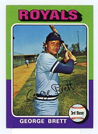 George Brett RC 1975 Topps #238