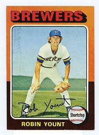 Robin Yount RC 1975 Topps #223