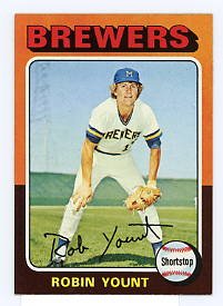 Robin Yount RC 1975 Topps #223