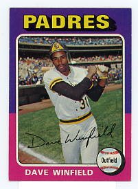 Dave Winfield 1975 Topps #61