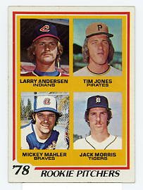 Jack Morris RC 1978 Topps #703