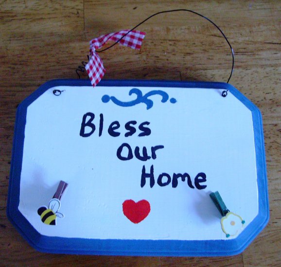 God bless our home