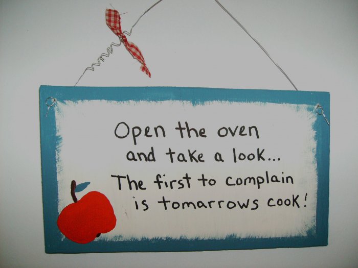 open oven and take a look...