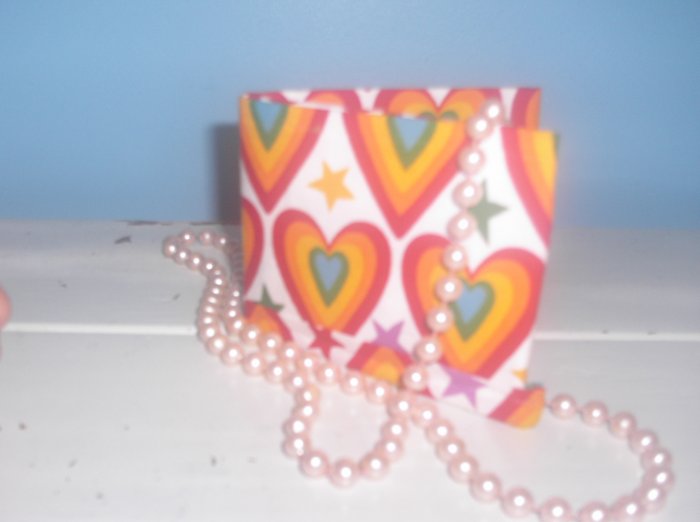 Rainbow Hearts Bi-Fold Wallet