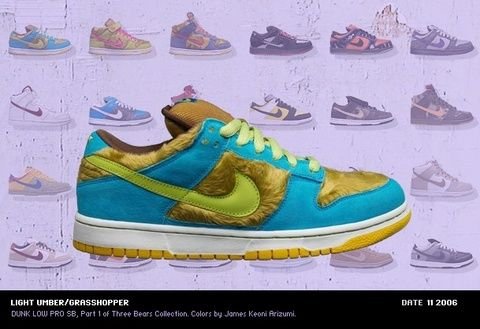 sb dunk baby bear