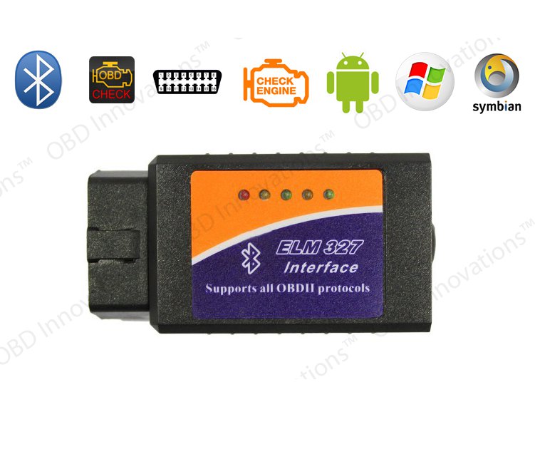ELM327 Bluetooth OBD2 Car Diagnostics Scanner for Android
