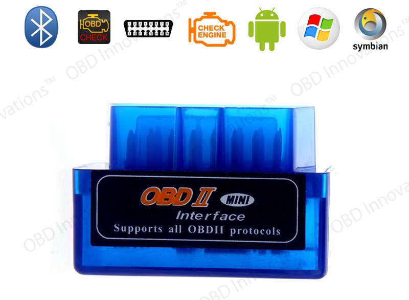 Super Mini ELM327 Bluetooth OBD2 Car Diagnostics Scanner for Android