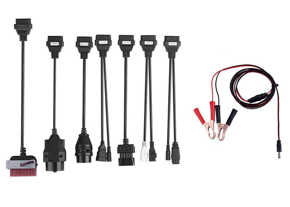 Car Diagnostic Adapter Cables - Full Set