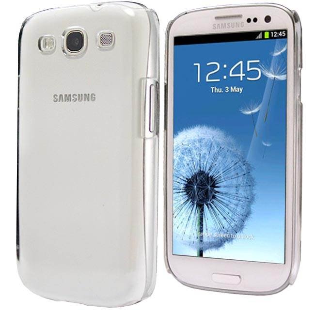 Thin Crystal Clear Hard Snap On Case for Galaxy S3 i9300