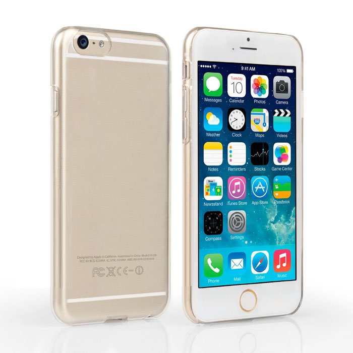 Thin Crystal Clear Hard Case Back Cover for Apple iPhone 6