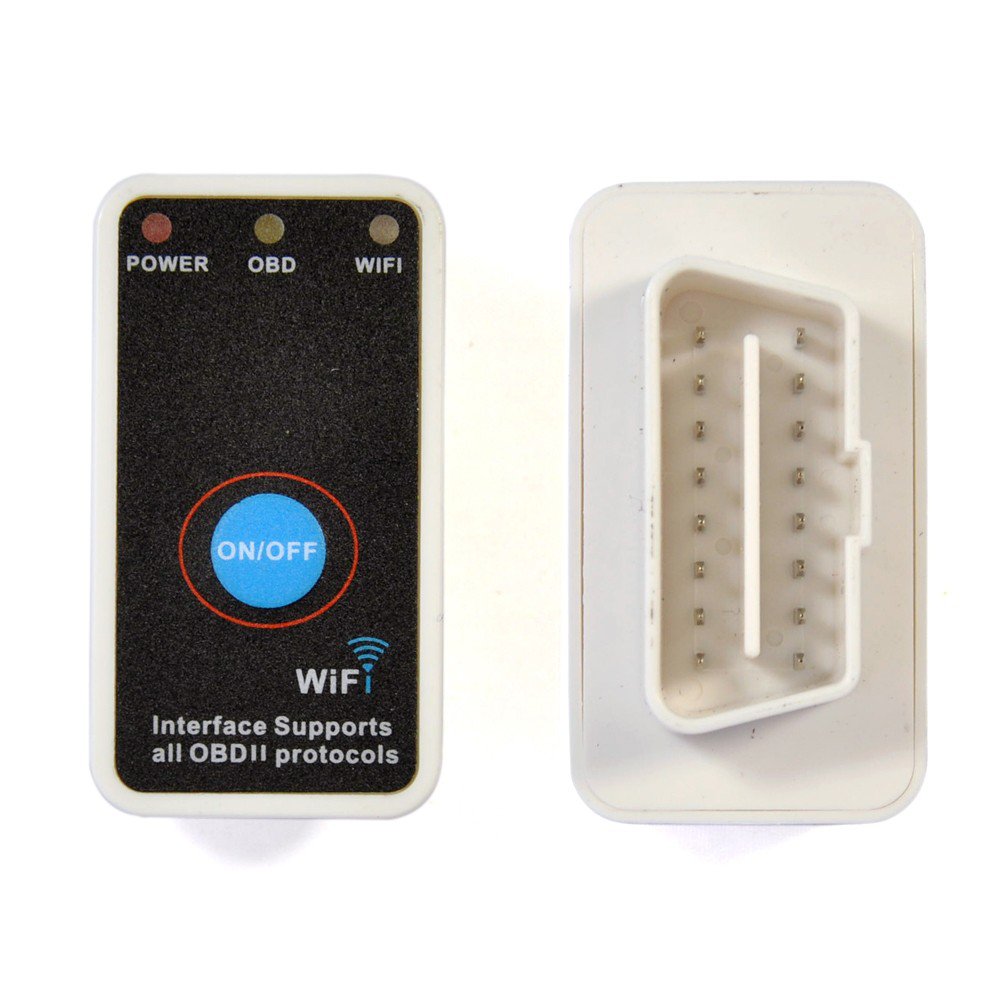 Mini ELM327 WIFI OBD2 Car Diagnostics Scanner + Switch
