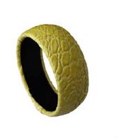 Yellow Snake Bangle