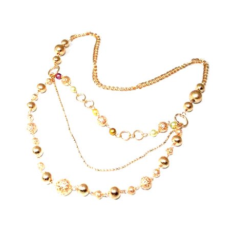 Three Tier Chain Necklace