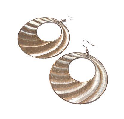 Round Fan Earrings