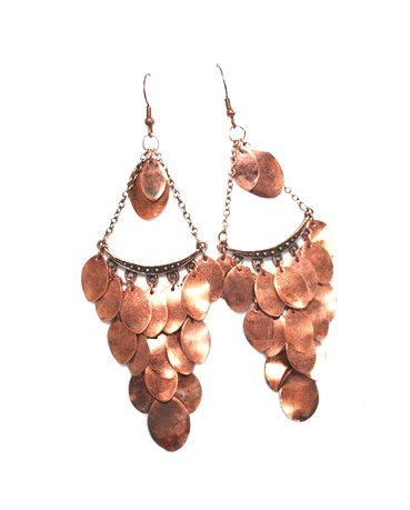 Triagular Oval Earrings