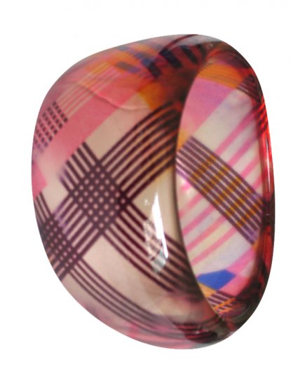 Plaid Bangle