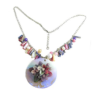 Flower Pendant Necklace