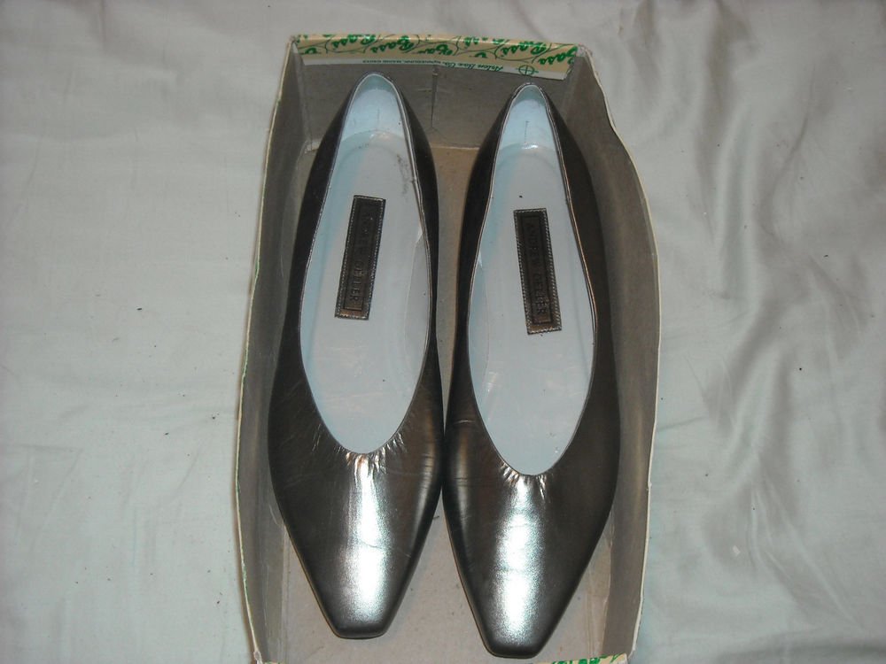 Andrew Geller, size 9, pointed toe, low, wedges 39-lux I OB