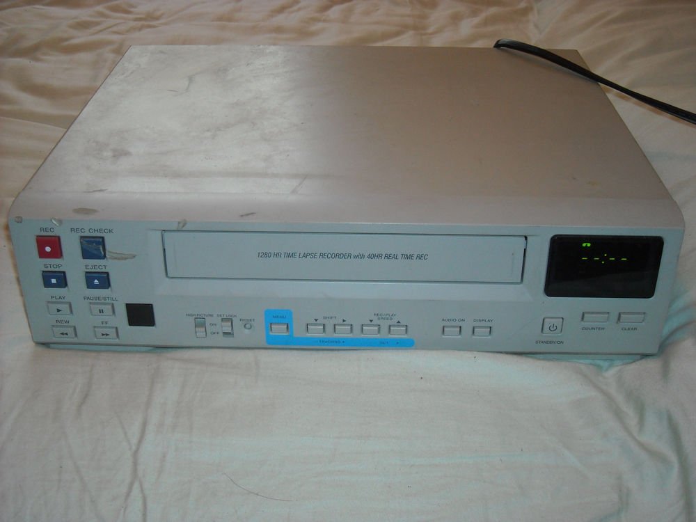 Daewoo t3dtlv1280 1280hr Time Lapse Video Cassette Recorder 40hr real time