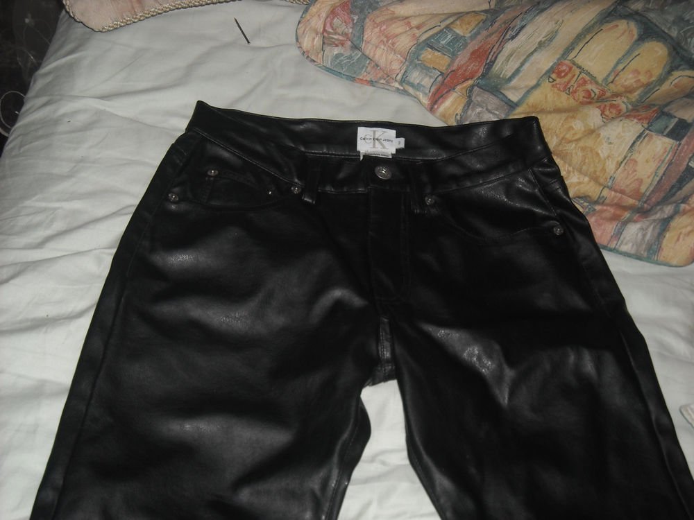 Women's Calvin Klein BlackJeans/Pants Size 3 Nylon Shell