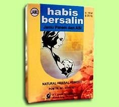 300 indonesian herb tablets habis bersalin for maternity relief