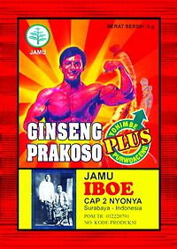 30 Packs of Ginseng Prakoso Plus for Male stamina & endurance indonesian herbs
