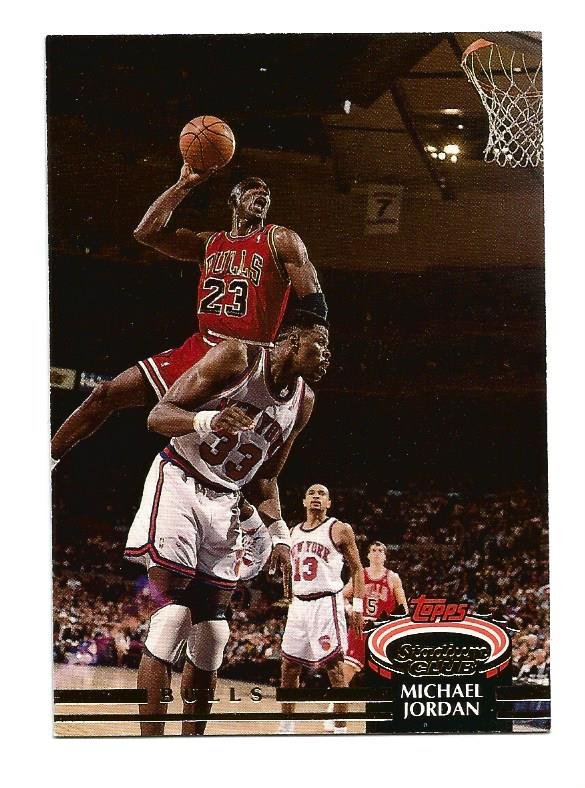 1992-93 STADIUM CLUB #1 MICHAEL JORDAN "FREE SHIPPING"
