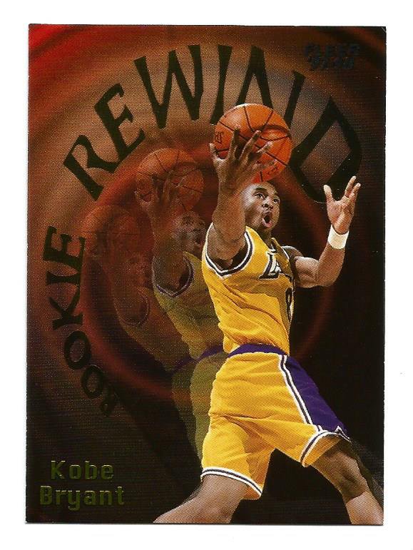 1997-98 fleer "rookie rewind" #3 koke bryant "FREE SHIPPING"
