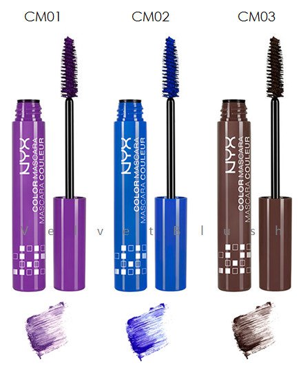 NYX Color Mascara - Choose Your Favorite Color - VelvetBlush