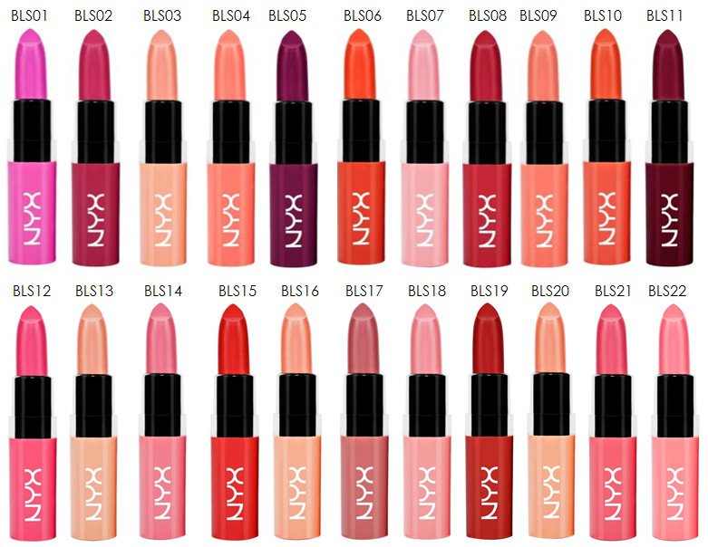 12 NYX Butter Lipstick Set - Choose Your Favorite 12 Colors! VelvetBlush
