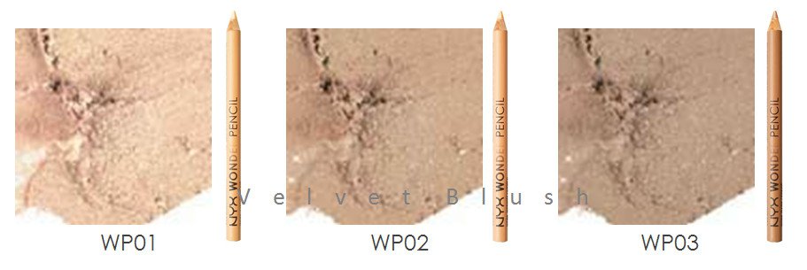 1 NYX Wonder Pencil - Concealer (WP) Choose Your Favorite Color - VelvetBlush