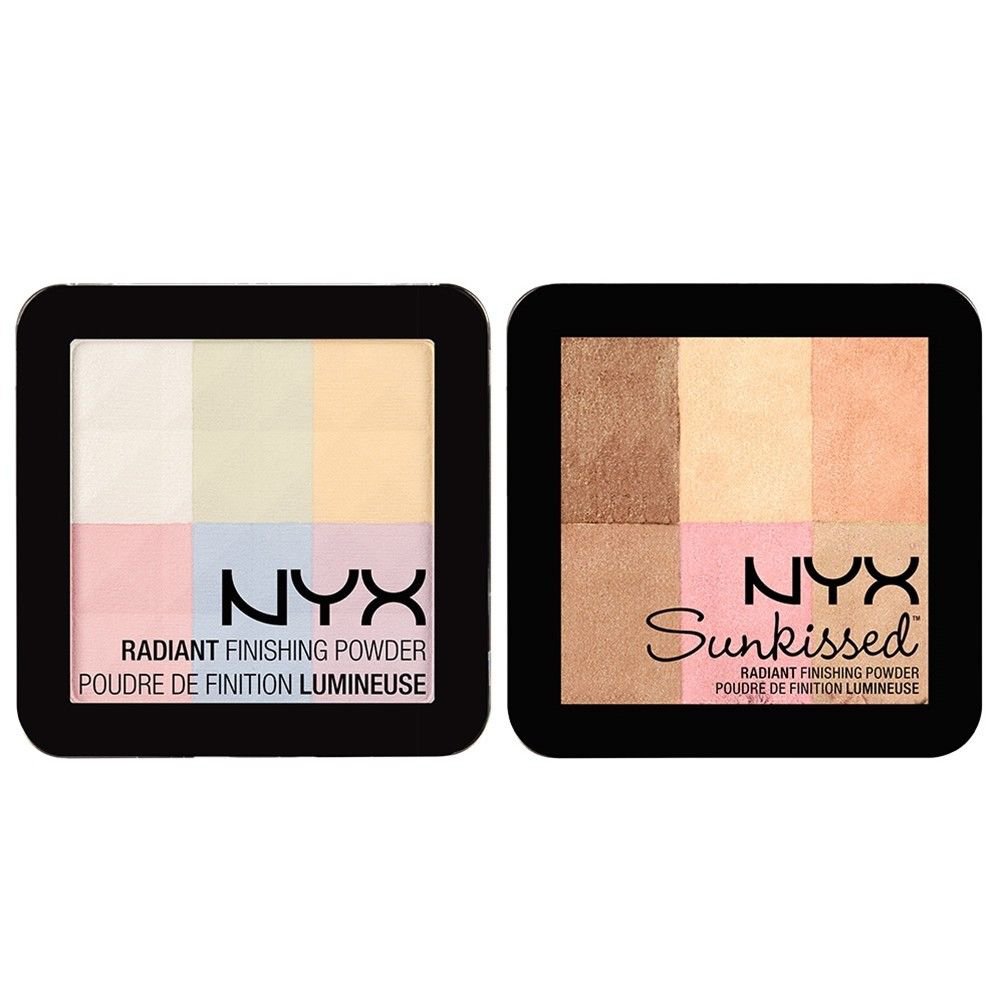 NYX Radiant Finishing Powder Blush RFP 01 and RFP 02 - VelvetBlush