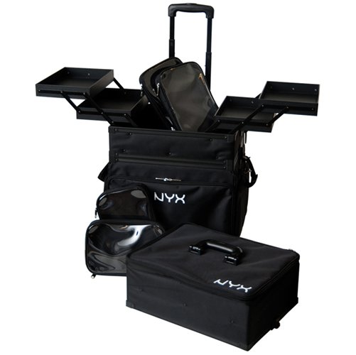 NYX 3 Tier Stackable Makeup Artist Train Case MATC06 - VelvetBlush