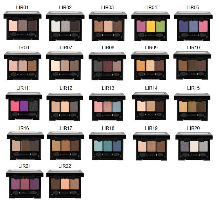 NYX Love in Rio Eye Shadow Palette - Choose Your Favorite 2 - VelvetBlush